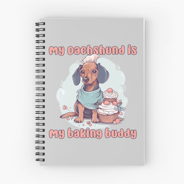 Item preview, Dachshund Baking Buddy II - A Cute Design for Bakers and Dog Lovers designed and sold by brindled.