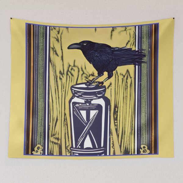 Item preview, Crow on a Potion designed and sold by aginlow.