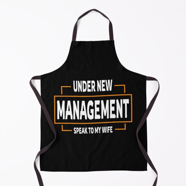 Item preview, Under New Management Speak To My Wife designed and sold by Roomshoping.