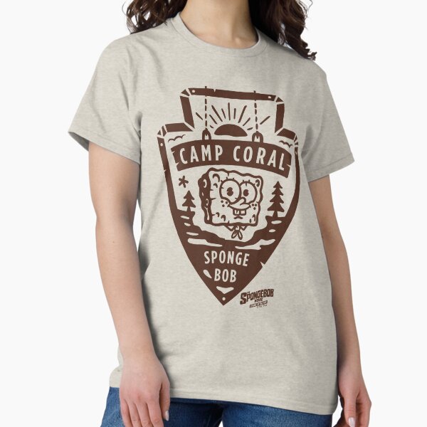 Item preview, The SpongeBob SquarePants Movie Camp Coral SpongeBob Badge designed and sold by FifthSun.