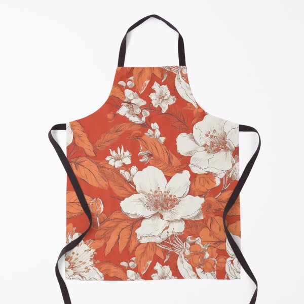 Artikelvorschau, Rote, orange und weiße Blume entworfen und verkauft von Splargo Digital Prints.