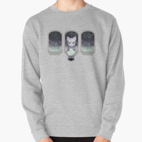 Mystic Miku | Crystal Ball & Zodiac | Light Purple Pullover Sweatshirt