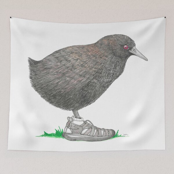 Item preview, Inaccessible Island Rail in Sandals    designed and sold by JimsBirds.