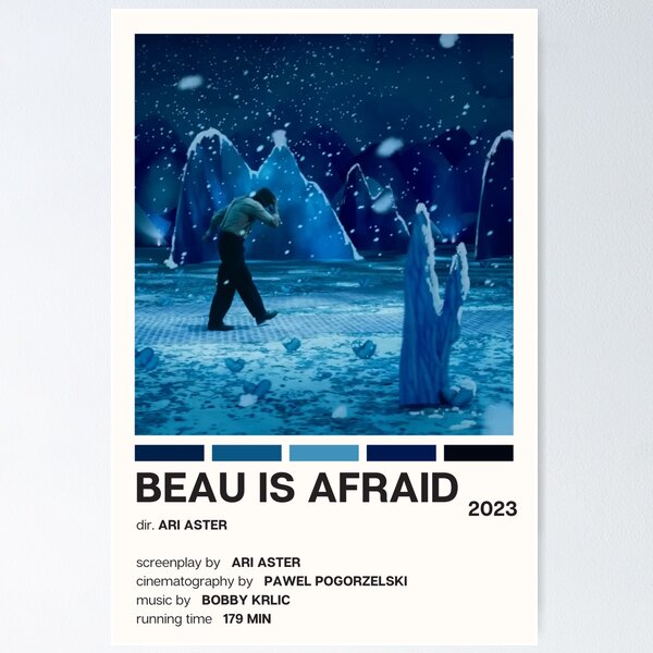 Item preview, Beau is Afraid Movie Poster designed and sold by YellowishCat15.