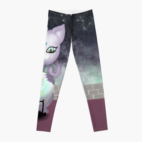 Mystic Miku | Crystal Ball & Zodiac | Light Purple Leggings