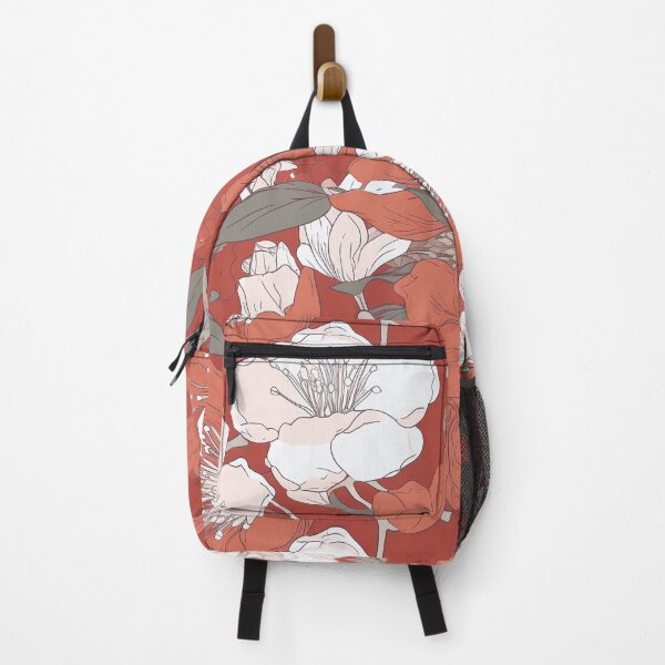 Artikelvorschau, Rote, rosa und weiße Blume entworfen und verkauft von Splargo Digital Prints.