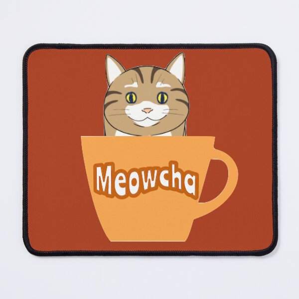 Item preview, Meowcha mocha cat designed and sold by glowvim.