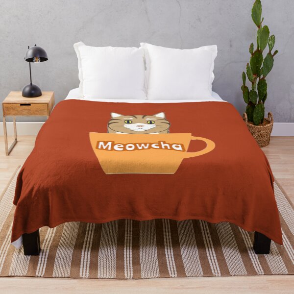 Item preview, Meowcha mocha cat designed and sold by glowvim.