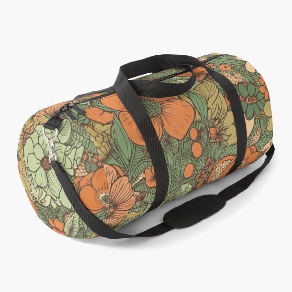 Aperçu de l'œuvre Fleur orange et verte créée et vendue par Splargo Digital Prints.