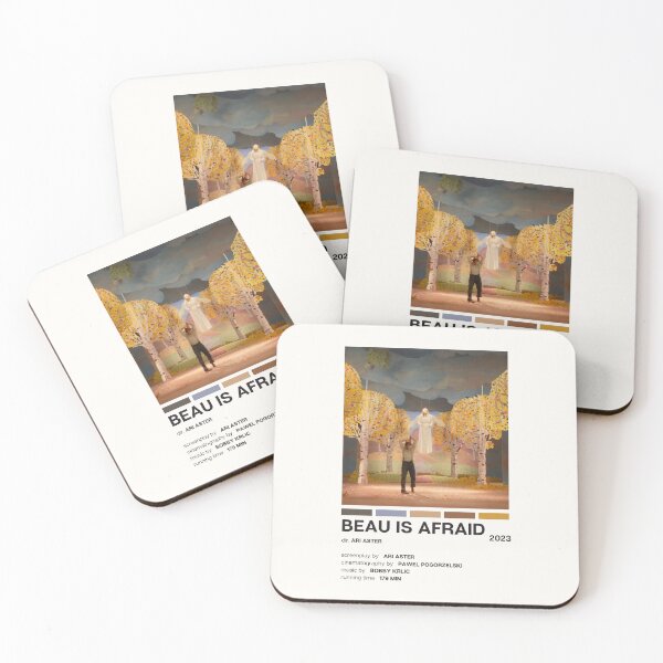 Item preview, Beau is Afraid Movie Poster designed and sold by YellowishCat15.