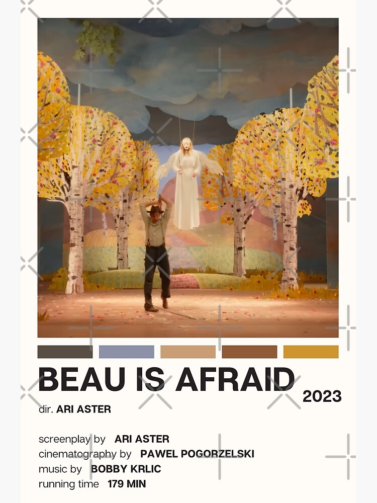 Beau Is Afraid 映画ポスター プレミアムマット縦型ポスターは