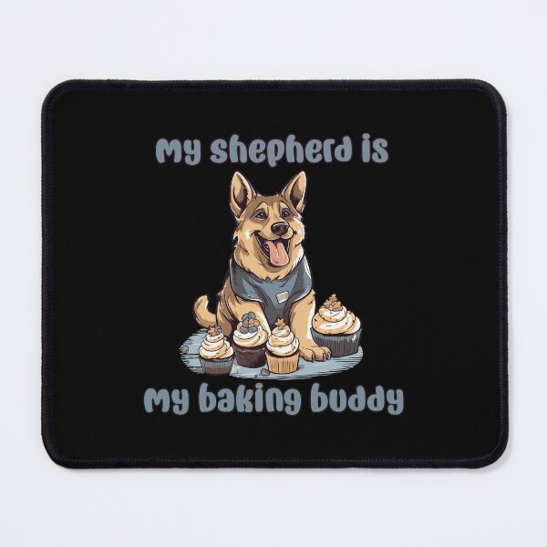 Item preview, German Shepherd Baking Buddy - A Cute Design for Bakers and Dog Lovers designed and sold by brindled.