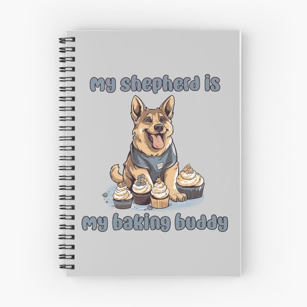 Item preview, German Shepherd Baking Buddy - A Cute Design for Bakers and Dog Lovers designed and sold by brindled.
