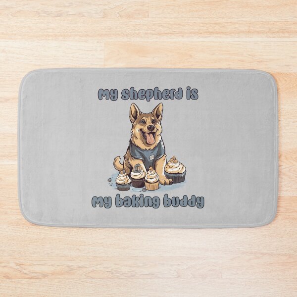 Item preview, German Shepherd Baking Buddy - A Cute Design for Bakers and Dog Lovers designed and sold by brindled.