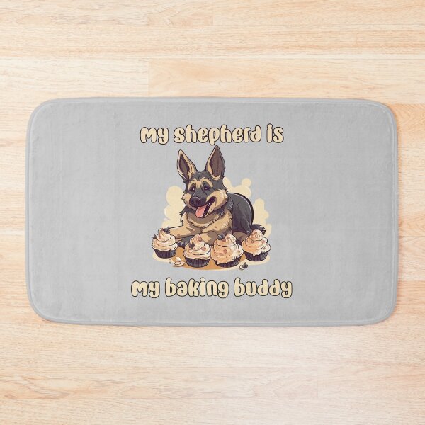 Item preview, German Shepherd Baking Buddy II - A Cute Design for Bakers and Dog Lovers designed and sold by brindled.