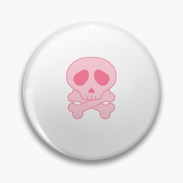 Item preview, small pink skull  designed and sold by frog-liege.