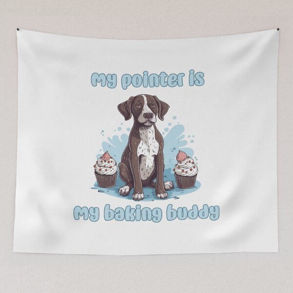 Item preview, German Shorthaired Pointer Baking Buddy - A Cute Design for Bakers and Dog Lovers designed and sold by brindled.