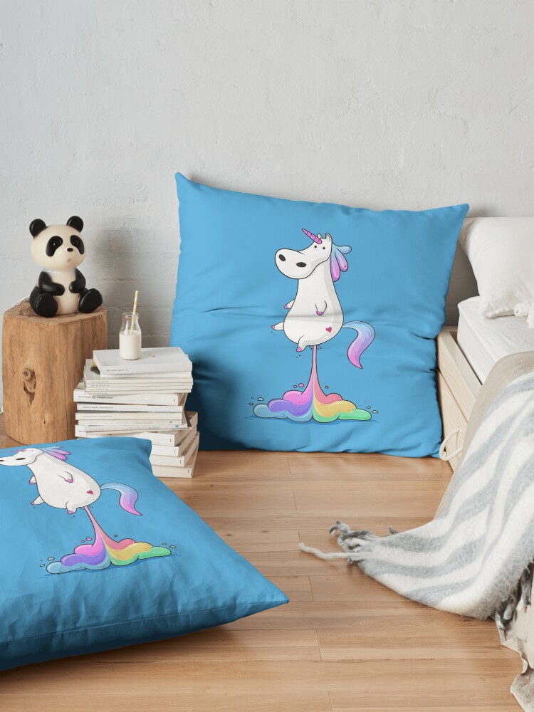 Alternate view of Unicorn Fart Floor Pillow