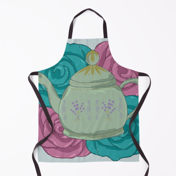 Item preview, Cottage Core Teapot designed and sold by pretzelbunny.