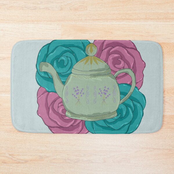 Item preview, Cottage Core Teapot designed and sold by pretzelbunny.