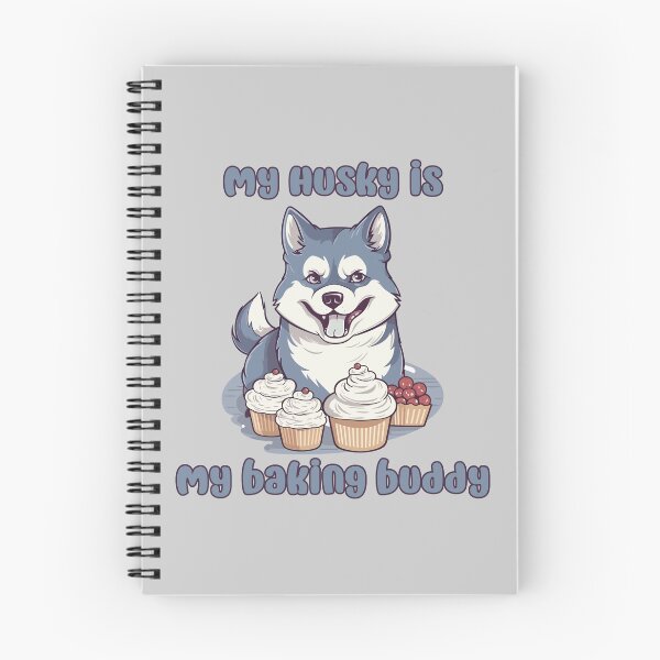 Item preview, Husky Baking Buddy - A Cute Design for Bakers and Dog Lovers designed and sold by brindled.