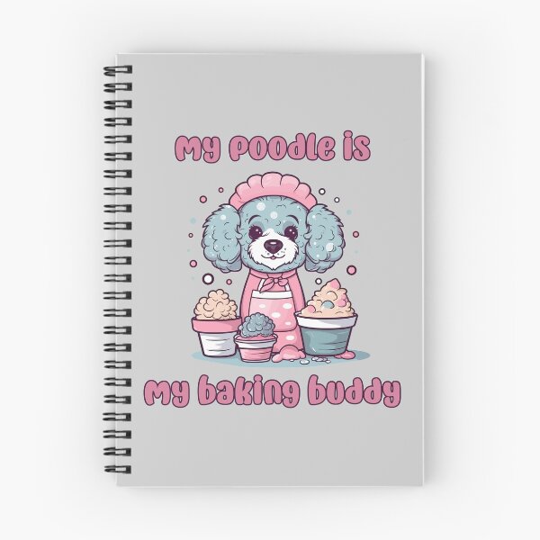 Item preview, Poodle Baking Buddy - A Cute Design for Bakers and Dog Lovers designed and sold by brindled.