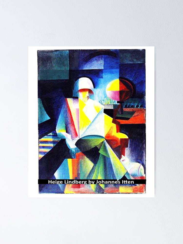 Heige Lindberg by Johannes Itten | Poster