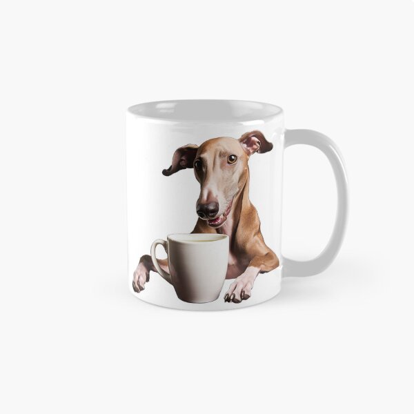 Item preview, Azawakh and Coffee for Caffeine Lovers  designed and sold by ClawedCreations.