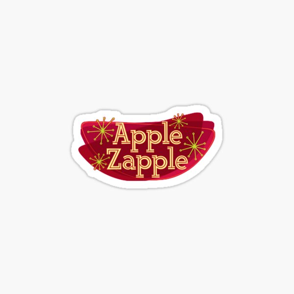 Item preview, Apple Zapple sticker designed and sold by DrachenFire.