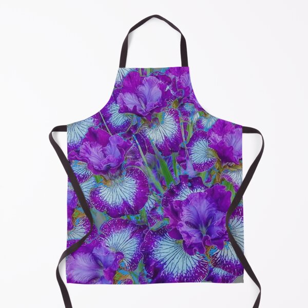 Item preview, AWESOME PURPLE SPRING SIBERIAN GARDEN FLOWERS ART designed and sold by sharlesart.
