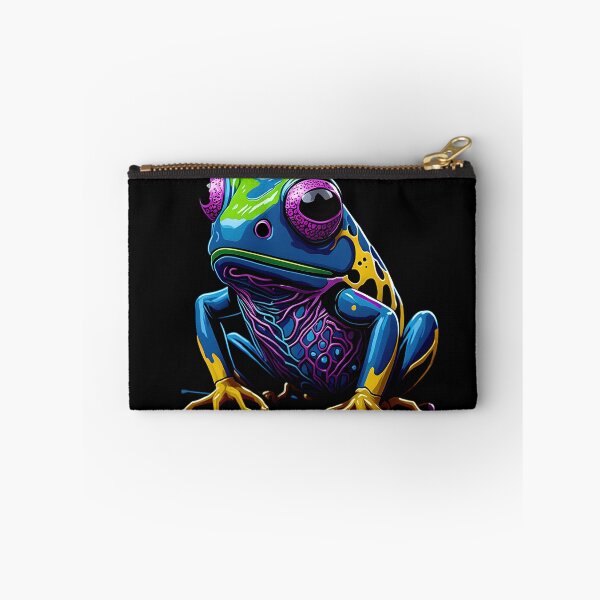 Item preview, Splash Art of a Cute Colorful Frog designed and sold by allovervintage.