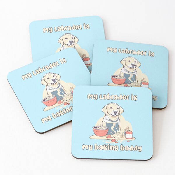 Item preview, Labrador Retriever Baking Buddy - A Cute Design for Bakers and Dog Lovers designed and sold by brindled.