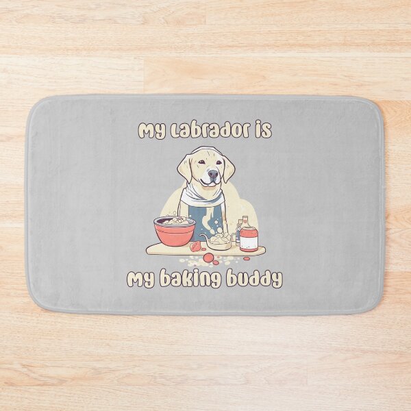 Item preview, Labrador Retriever Baking Buddy - A Cute Design for Bakers and Dog Lovers designed and sold by brindled.