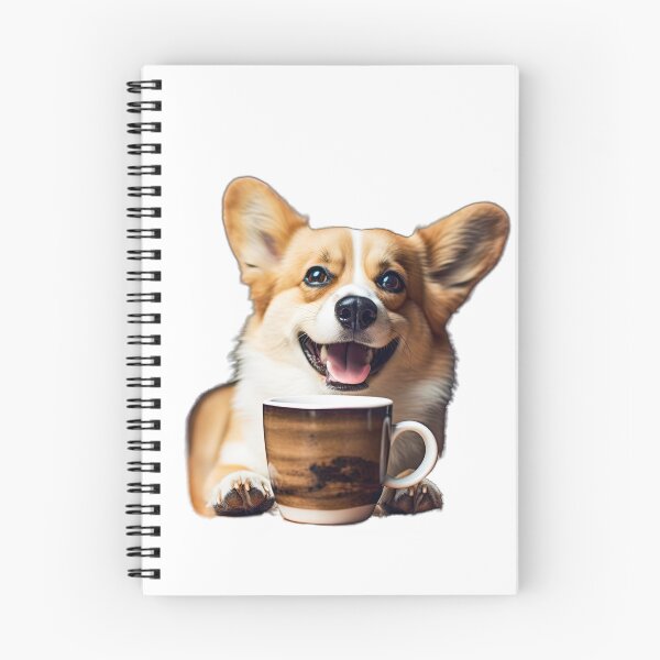 Item preview, Corgi and Coffee for Caffeine Lovers  designed and sold by ClawedCreations.