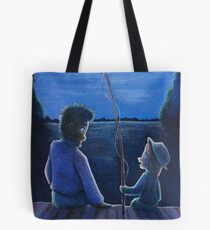 Huck Finn and Jim Tote Bag