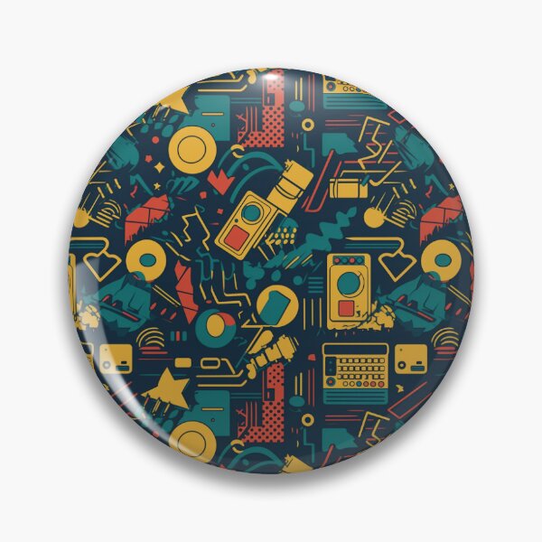 Item preview, 90's Retro - Cool 90's Pattern designed and sold by Reimagining  Images.
