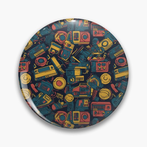 Item preview, 90's Retro - Cool 90's Pattern designed and sold by Reimagining  Images.