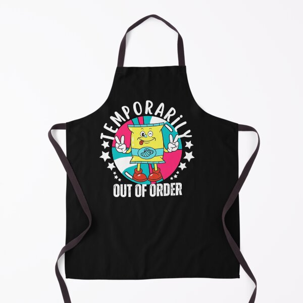 Item preview, Temporarily Out of Order Funny Retro Typography Quote designed and sold by thedazzlingmonk.