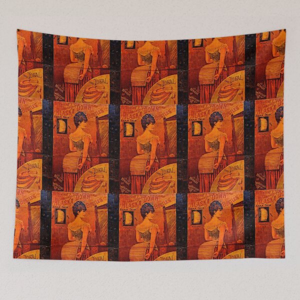 Item preview, Alaska Down Bustles Vintage Advertisement designed and sold by Overthetopsm.