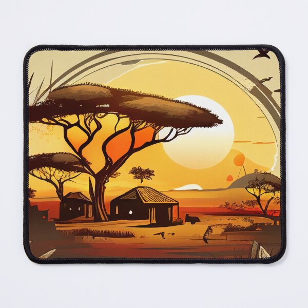 Item preview, Exotic Landscape #4 designed and sold by AfroMosaic.