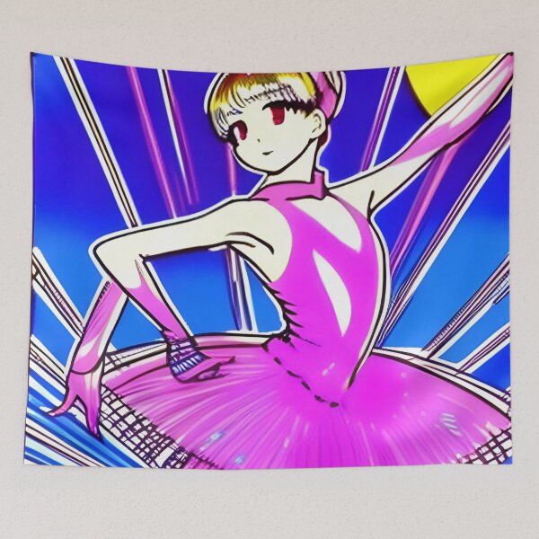 Item preview, Cute Anime Ballerina designed and sold by SquishStitches.