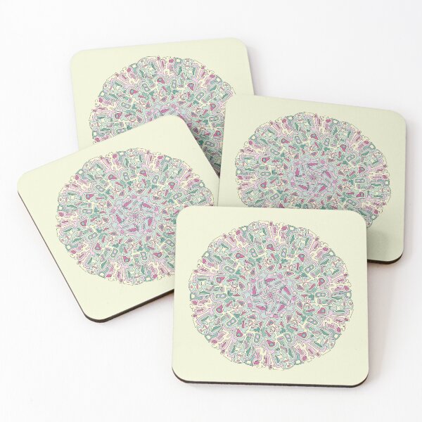 Item preview, Mid Century Modern Mandala designed and sold by Unhinged Heather.