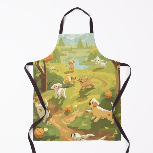 Item preview, Multidimentional PuppyLover | Puppy Playground | Joyful Dogs in Nature designed and sold by mindexploration.