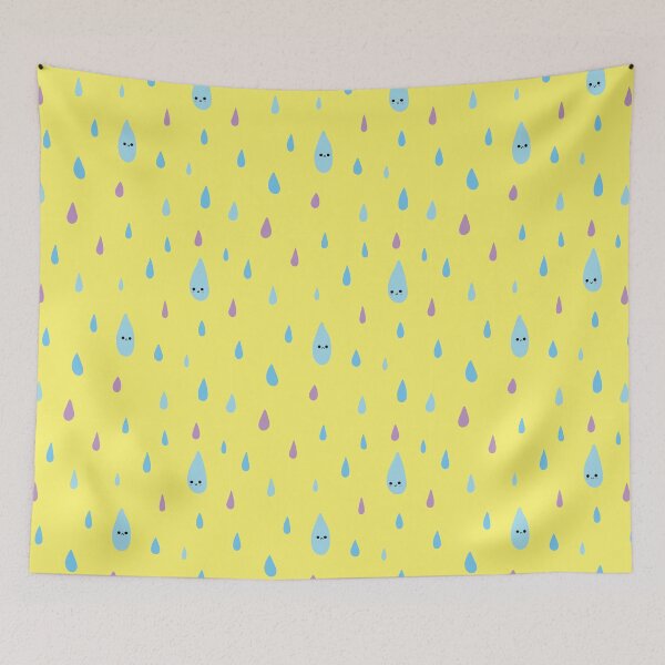 Item preview, Kawaii Raindrops designed and sold by Mandy Bee.