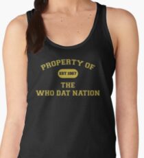Who Dat Nation Women's Tank Top