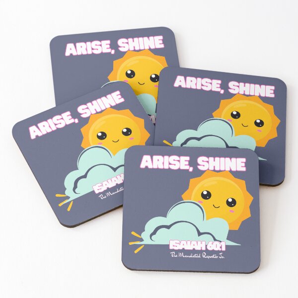 Item preview, Isaiah 60:1 (Kawaii) - Grayish Blue designed and sold by TheReporter1.