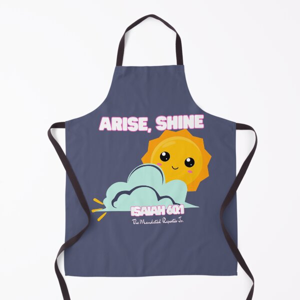 Item preview, Isaiah 60:1 (Kawaii) - Grayish Blue designed and sold by TheReporter1.