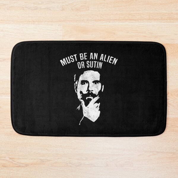 Item preview, Alien Or Sutin Adam Buxton - White Distressed design designed and sold by risible.