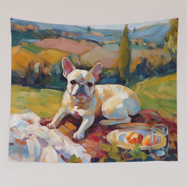 Item preview, Frenchie, Wine & Friends designed and sold by WonderMining.