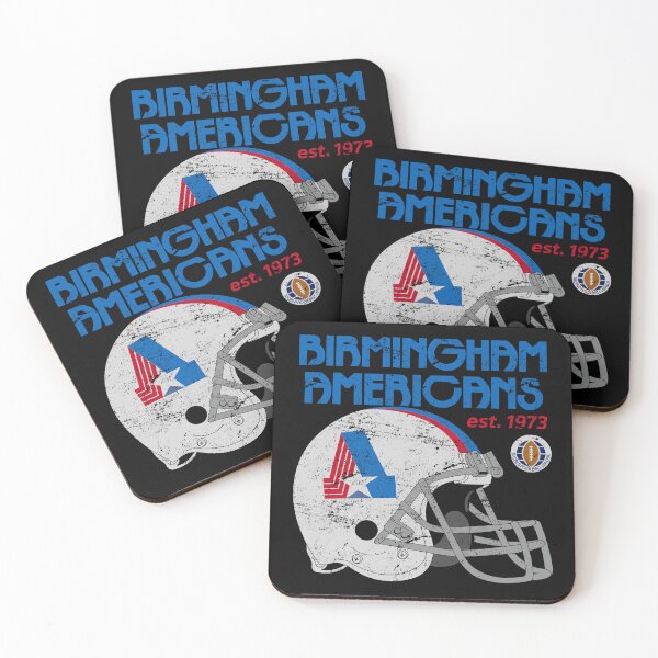 Item preview, Distressed Birmingham Americans Helmet designed and sold by TeeArcade84.